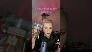 Freeze dried candy asmr pt 2 #asmreating #freezedriedcandy