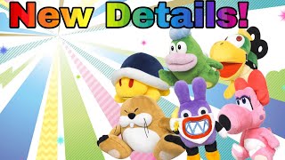 NEW DETAILS FOR THE NEW MARIO ALL-STAR COLLECTION PLUSHIES!!! | New photos sizes and numbers!