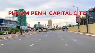 Phnom Penh city 2022 | Preah Norodom Blvd | Cambodia