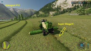 FS22 | The Second Cut! Foraging with BONSILAGE ADDITIVES! | ERLENGRAT #12 | Alpine Dairy Farm