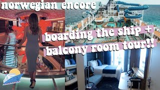 NORWEGIAN ENCORE CRUISE VLOG 2020!! | Day 1!