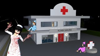 Yuta Dan Mio Bawa Baby Celine Ke Klinik Berhantu || Sakura School Simulator