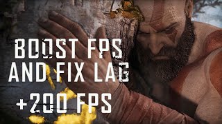 God of War PC: Boost FPS & Reduce FPS Drops, Lag & Stutters FOR LOW END PCs