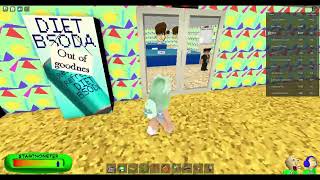 Roblox Baldi's super rp revival: New Johnny's Store and Diet BSODA