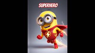 Super Hero Minions, Guess the Characters and Comment below #animatedstories #kidsstories