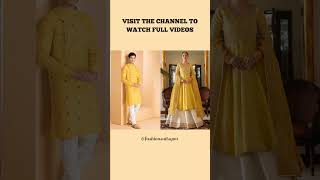 Latest Mayon Dress Designs For Bride And Groom | Haldi/Mehndi/Mayon Dresses #youtubeshorts #shorts