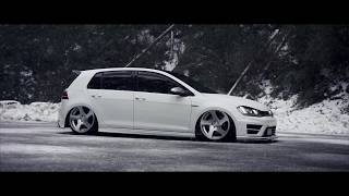 BAGGED VW GOLF MK7 R  I 4K