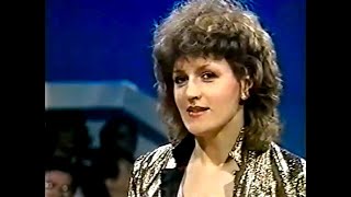 BARBARA DICKSON guests on TV GAME SHOW 3-2-1 with TED ROGERS (1982)