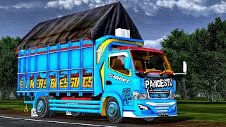 Livery Mod Bussid Truck Canter Pangestu