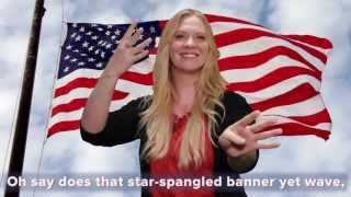 The Star-Spangled Banner in ASL: Happy Fourth of July!