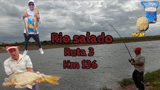 PESCA DE CARPAS A RIO REVUELTO 🎣😏