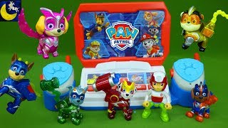 NEW Paw Patrol Mighty Pups Super Paws Toys Puzzles Games Tracker Jungle Vehicles Toy Video for Kids