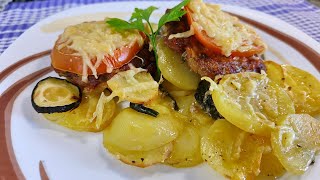 Овощи с говяжьим фаршем Простой, быстрый и вкусный рецепт!