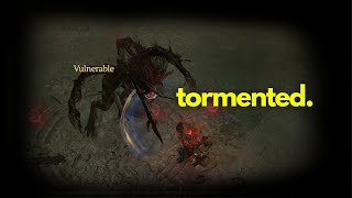 Season 4 SOLO Tormented ANDARIEL - Barbarian Build Diablo 4