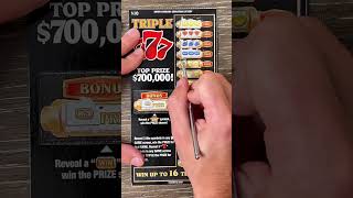 You Wont Believe This! Winning ALL The Prizes on $10 Triple 7's NC #lottery  Ticket!