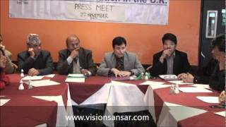 Yeti Nepali Association UK-Press Meeting 27th november 2011