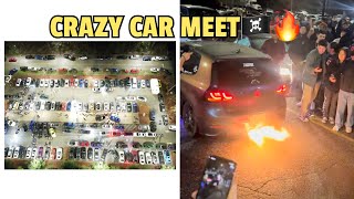 WE THREW A CRAZY CAR MEET (PACKED OUT 2 SPOTS)