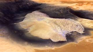 Mars: Movie in 3D - Flight over Becquerel Crater