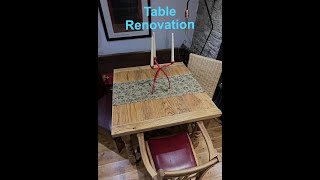 Renovating an old ( 100 yr + ) Table