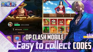 Op Clash Mobile Codes | 2024 August New