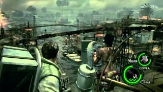 Resident Evil 5. Ностальгическое прохождение. Часть 9. Чудо-юдо рыба Ирвинг.