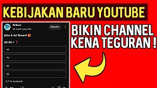 Postingan Tab Komunitas Bisa Menyebabkan Kena Teguran!!!  Ko Bisa ?