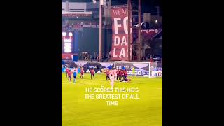 Messi is another Freekick Goal #freekick #freekickgoals #trending #messi #viral #shorts