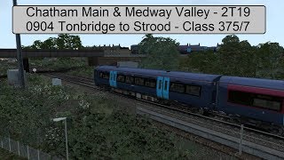 Train Simulator 18 - Chatham Main & Medway Valley - 2T19 0904 Tonbridge to Strood - Class 375/7