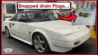 How To Flush And Refill Coolant on a MR2 Mk1