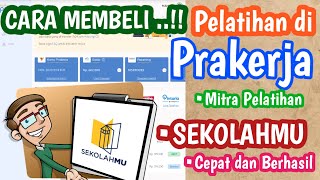 cara membeli pelatihan prakerja di sekolahmu#Ashariabdulchanel