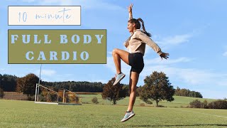 10 Minute Cardio: full body sweat session *major mood BOOST*