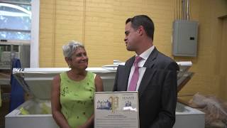 Senator Carlucci Honors Martha Robles