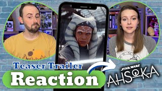 Ahsoka | TEASER TRAILER REACTION | First Look at Hera and Sabine!