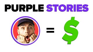 Purple Instagram Stories: Make Money on Instagram