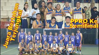 Juara Bertahan Terjungkal PPRO ke Semifinal | Basket Putra | PPRO vs INFRA1 | PPPorseni 2023