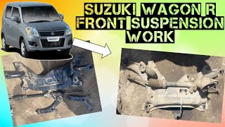 WAGON R Front Suspension Lower arm And steering assembly noise solve