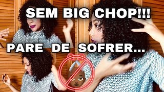 Transição Capilar sem big chop, melhor corte, sem sofrimento