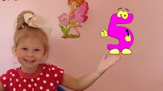 Numbers for children - Учим цифры вместе с Алисой.