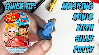 Quick Tip: Masking Minis with Silly Putty