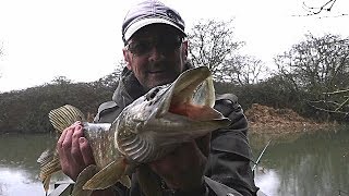 SIMPLE CANAL PIKE FISHING YORKSHIRE - VIDEO 65