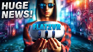 Flat2VR will have a HUGE Impact on New VR Games