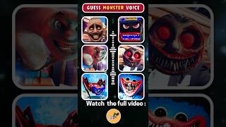 Guess the MONSTER'S VOICE - Skibidi Monster, Bus Eater, Choo Choo Charles | Coffin Dance Meme