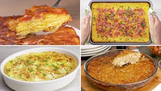 4 Самые вкусные КАРТОФЕЛЬНЫЕ ЗАПЕКАНКИ. Рецепты от Всегда Вкусно!