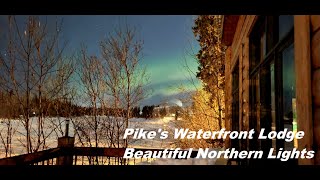 Winter @ Pike's Waterfront Lodge, Fairbank ,Alaska with Aurora borealis viewing