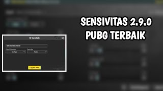 SENSIVITAS PUBG MOBILE TERBAIK TERBARU 2024