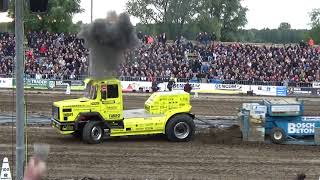 Tractorpulling Putten 2024 Supersport Trucks.