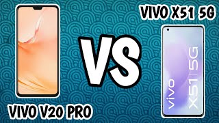 vivo V20 PRO vs vivo X51 5G