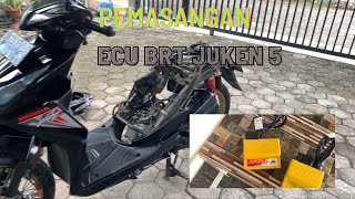 CARA PASANG ECU JUKEN 5 BRT DUAL BAND DI MOTOR BEAT INJEKSI