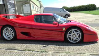 Ferrari F50 outside after Miracle Detail and Modesta BC05 coating.