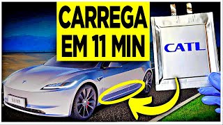 LFP 2.0: Nova Bateria da Tesla pela CATL Muda Tudo em 2024!